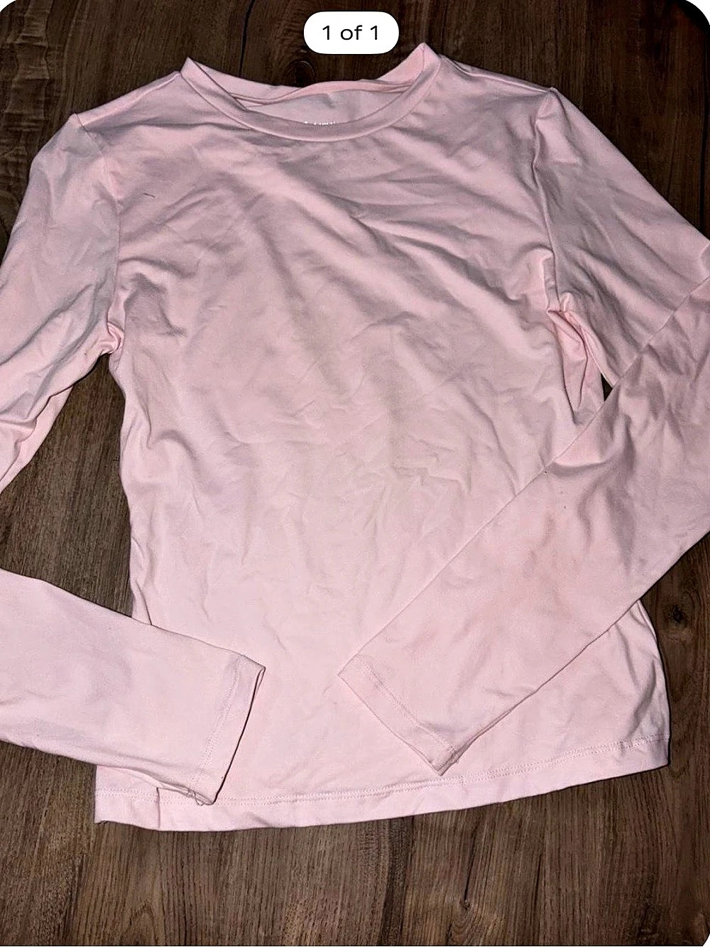 Pink Long Sleeve Top